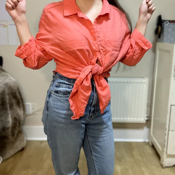 Salmon Blouse - Picture 10 of 10